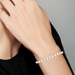 100 шт. бусины из натурального голубого кружевного агата класса АА&nbsp;G-SP0001-31