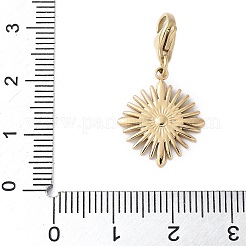 Подвесное украшение в виде солнца из нержавеющей стали 304&nbsp;STAS-S165-20G