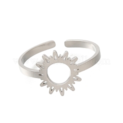 Кольца из нержавеющей стали 304 для женщин&nbsp;RJEW-S238-03P