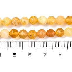Природные желтые опал бусины пряди&nbsp;LS-G-F770-C08-05