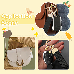 2 сумка 2 цвета брелки из сплава волокна&nbsp;KEYC-SC0001-92