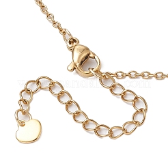 Ожерелья с подвесками из натуральной шпинели&nbsp;NJEW-JN05103-01