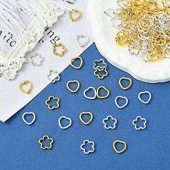 50 шт. рамка из сплава в тибетском стиле&nbsp;TIBEB-FS0001-10AS