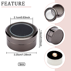 Подарочные коробки для ювелирных изделий из сплава&nbsp;OBOX-WH0007-17A