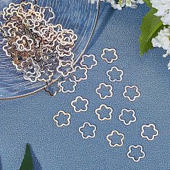 90 шт. 3-х цветные соединительные кольца из нержавеющей стали 304&nbsp;STAS-UN0022-22