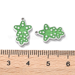 Подвески из нержавеющей стали 304 с эмалью&nbsp;STAS-M102-26P