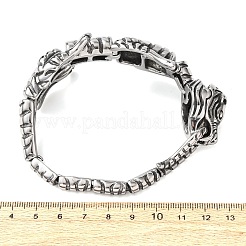 Браслеты из нержавеющей стали 304 с цепочкой для женщин и мужчин&nbsp;BJEW-P386-07AS