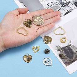 Сплавочные подвески тибетского стиля&nbsp;TIBEP-MSMC012-1M