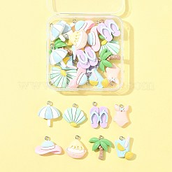 28 шт. 8 подвески из смолы на летнюю тематику&nbsp;CRES-FS0001-23