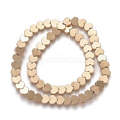 Немагнитные синтетический гематит бисер пряди&nbsp;LS-G-O191-02G