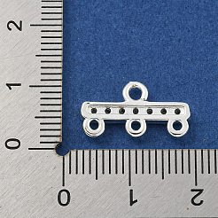 Покрытие стойки латунь микро паве прозрачный кубический цирконий прямоугольная люстра компоненты звенья&nbsp;KKB-L215-037S