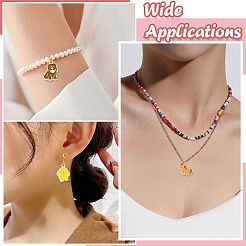 40шт 8 стиля подвески из цинкового сплава с эмалью&nbsp;FIND-CJ0004-47