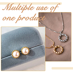 4 тип латунных открытых соединительных колец&nbsp;KK-HY0001-60