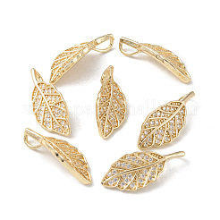 Латунные микро проложить кубического циркония подвески&nbsp;KK-G462-10KCG