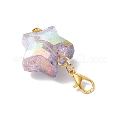 Подвесные украшения в виде акриловых звезд&nbsp;HJEW-JM03385