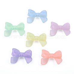 Прозрачные светящиеся акриловые бусины&nbsp;X-TACR-T007-11