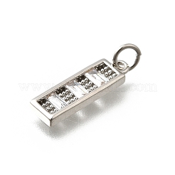 Латунные микро проложить кубического циркония подвески&nbsp;KK-P295-36P