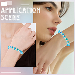 2 нить гальваника стеклянные бусины нити&nbsp;EGLA-PA0001-01A