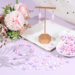 500 шт. Непрозрачные акриловые бусины&nbsp;SACR-PA0001-20A