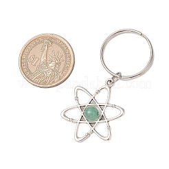 7шт. брелки из натуральных драгоценных камней&nbsp;KEYC-JKC01244