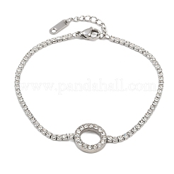 Браслеты-цепочки из нержавеющей стали 304 для женщин&nbsp;BJEW-D364-01B-P