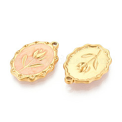 Подвески из нержавеющей стали 304 с эмалью&nbsp;STAS-N110-27A-G