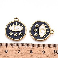 Подвески из нержавеющей стали 304 с эмалью&nbsp;STAS-T064-57