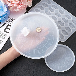 Рунические камни гадание коврик силиконовые Молды&nbsp;DIY-TA0008-78