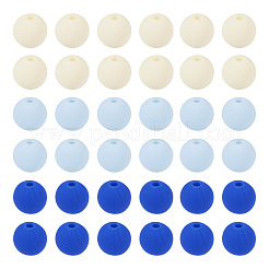 191~193шт прорезиненные акриловые бусины&nbsp;MACR-TA0001-99B