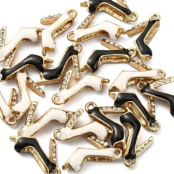 20шт 2 цвета сплава эмалевые подвески&nbsp;ENAM-CJ0002-51