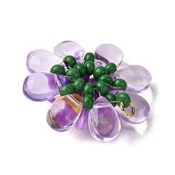 Подвески из стекла и полимерной глины&nbsp;PALLOY-MZ00810-03