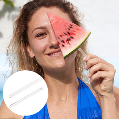 Акриловые палочки для мороженого&nbsp;OACR-WH0111-102