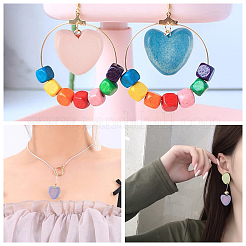 Расписные бусы из натурального дерева&nbsp;WOOD-FH0001-06