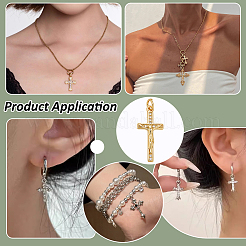 10шт латунные подвески с микропаве и кубическим цирконием&nbsp;KK-PH0014-22