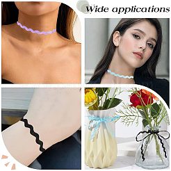 4 прядь 4-х цветный полиэстер волнообразная бахрома отделка&nbsp;OCOR-GF0002-43B