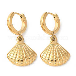 Серьги-кольца из нержавеющей стали 304 для женщин&nbsp;EJEW-Z092-02G-02