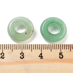 Натуральный зеленый авантюрин европейский бисер&nbsp;G-C134-01D