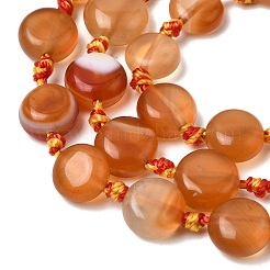 Натуральный красный агат бисер нитей&nbsp;G-H342-A02-03