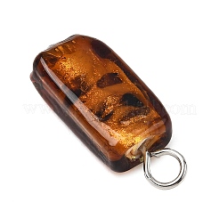 Ручной работы подвески золотые бусины песка&nbsp;PALLOY-JF04370-01