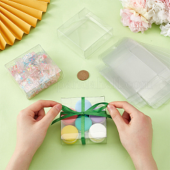 Квадратные подарочные коробки для хранения из ПВХ&nbsp;CON-WH0095-103B