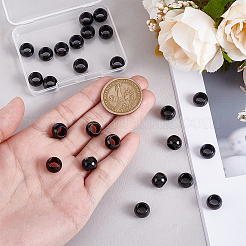 25 шт. европейские бусины из нержавеющей стали 304&nbsp;OPDL-PH0001-06A