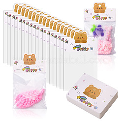 100 шт. прямоугольных прозрачных полипропиленовых целлофановых пакетов&nbsp;CDIS-TA0001-38B