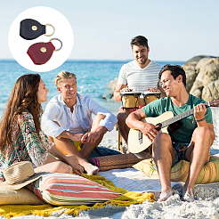 1 кожаный чехол для хранения медиаторов&nbsp;AJEW-CL0001-94