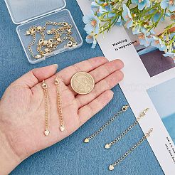 14 шт. латунный удлинитель цепи&nbsp;KK-FH0004-87