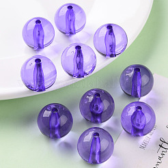 Прозрачные акриловые бусины&nbsp;MACR-S370-A20mm-748