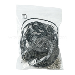 Изготовление ожерелья из черного вощеного шнура 36 шт.&nbsp;NCOR-FS0001-05P