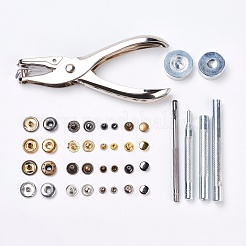 Застежка на кнопках из металла BUTT-L021-01