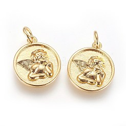 Латунь подвески&nbsp;LS-KK-G364-08G