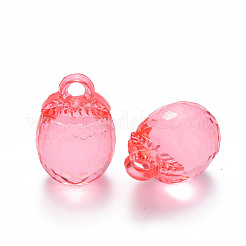 Осенняя тема прозрачные акриловые подвески&nbsp;TACR-T024-04B-910