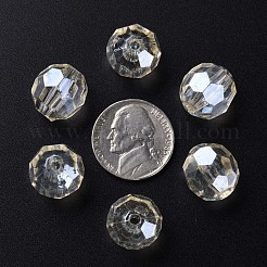 Прозрачные акриловые бусины&nbsp;MACR-S373-101-P08